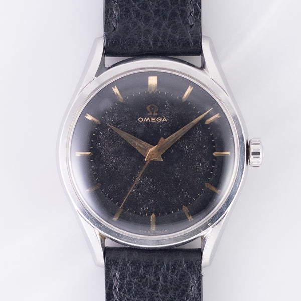 OMEGA Ref.2892-1SC Black Gilt Pie Pan Dial
