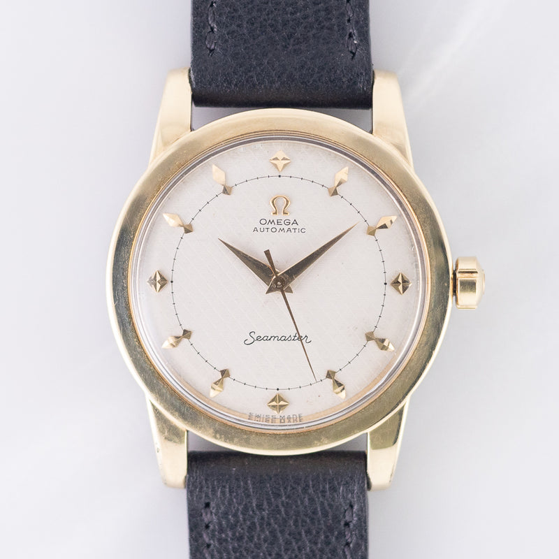 OMEGA Seamaster Ref.2577-17 Waffle Dial Bumper – TIMEANAGRAM