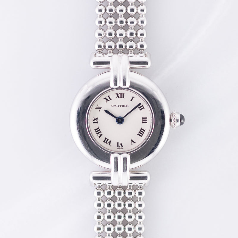 CARTIER SM Colisee 18K White Gold Ref.1981