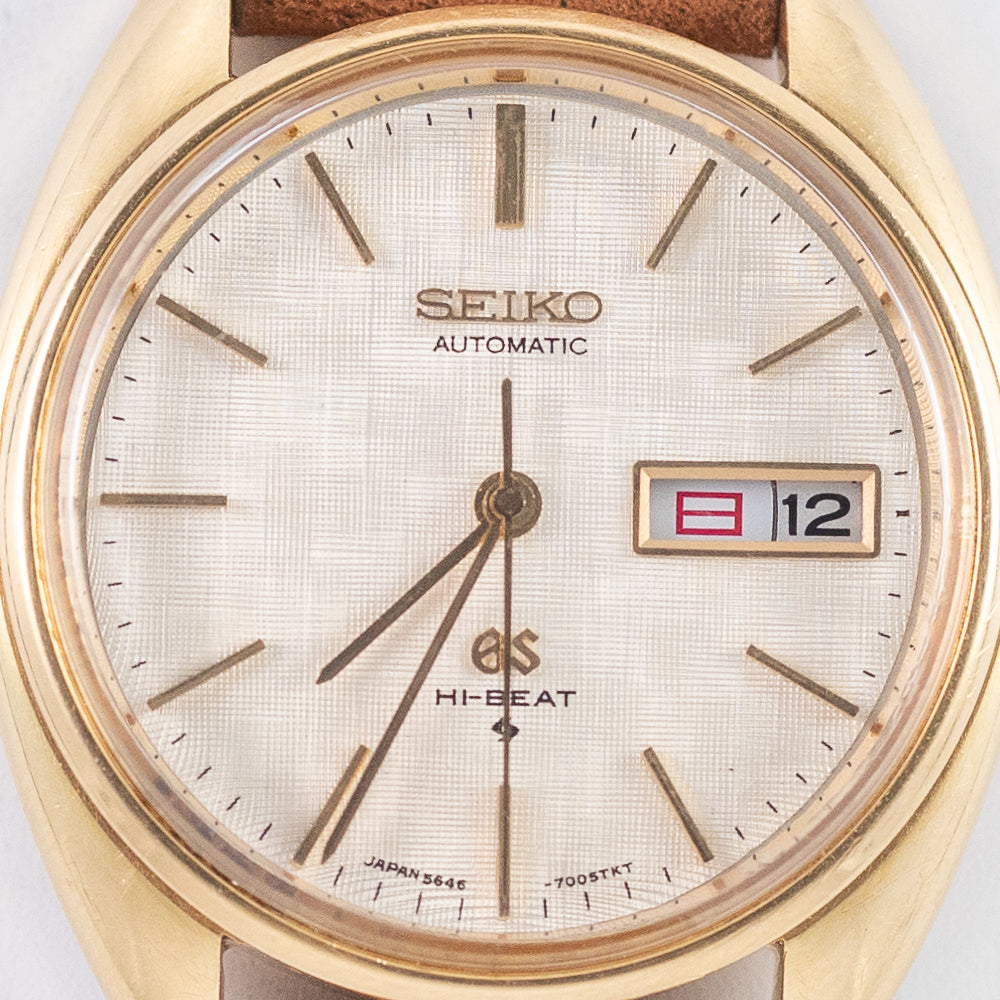 GRAND SEIKO Ref.5645-7005 18k yellow gold – TIMEANAGRAM