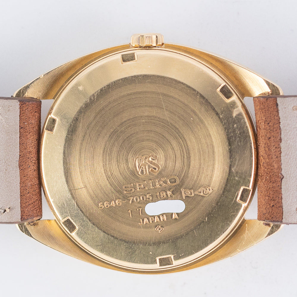 GRAND SEIKO Ref.5646-7005 18k yellow gold