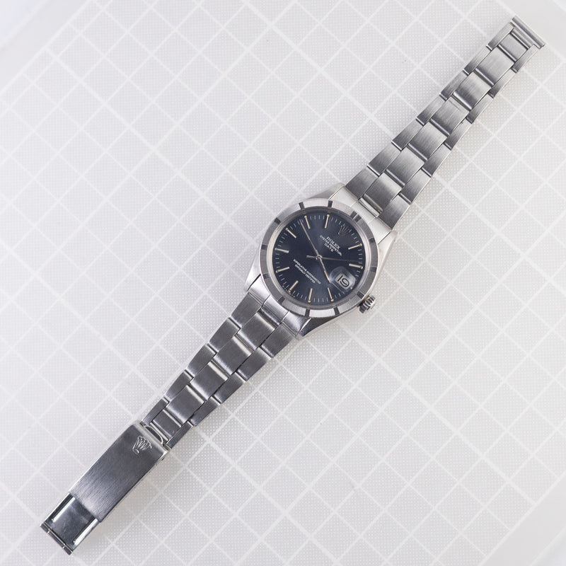 ROLEX OYSTER PERPETUAL DATE Ref.1501 BLUE SIGMA