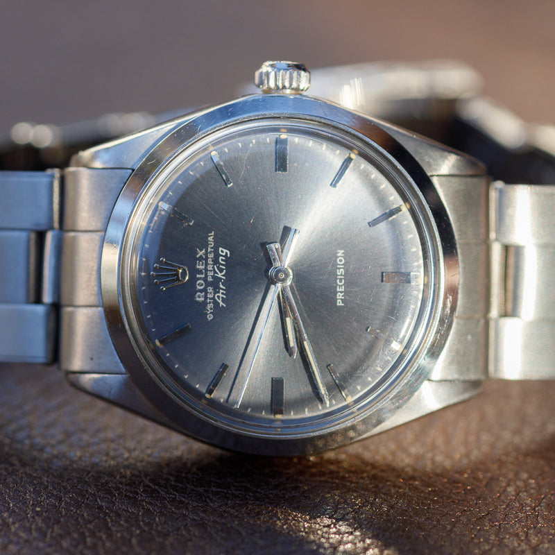 ROLEX Air-King Ref.5500 Grey Glit Dial