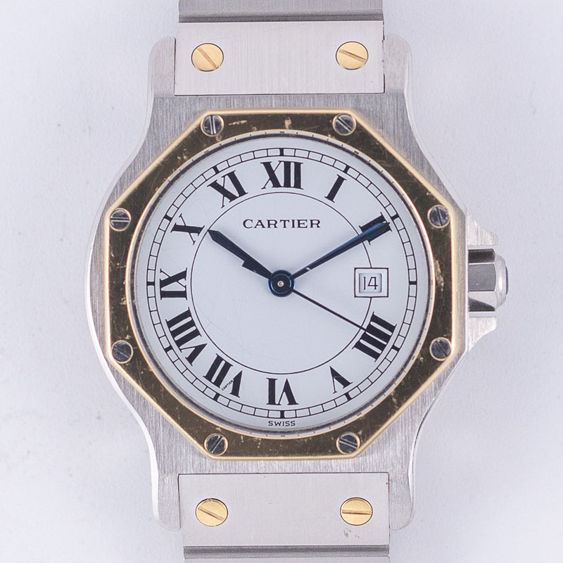 CARTIER LM SANTOS OCTAGON Ref.2966 Automatic