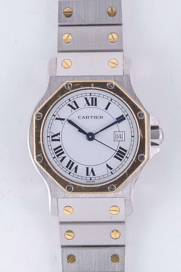 CARTIER LM SANTOS OCTAGON Ref.2966 Automatic