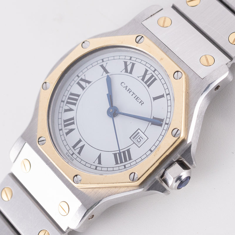 CARTIER LM SANTOS OCTAGON Ref.2966 Automatic