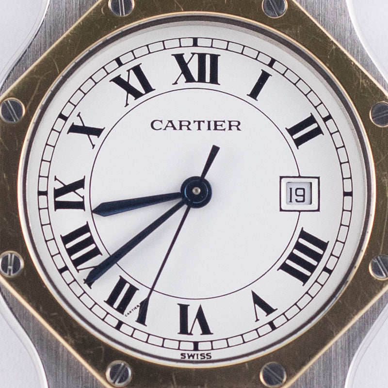 CARTIER LM SANTOS OCTAGON Ref.2966 Automatic