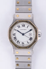 CARTIER LM SANTOS OCTAGON Ref.2966 Automatic