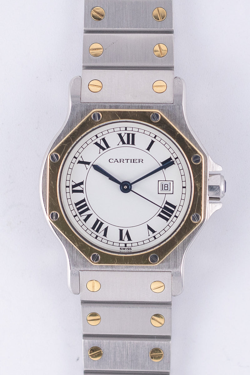 CARTIER LM SANTOS OCTAGON Ref.2966 Automatic