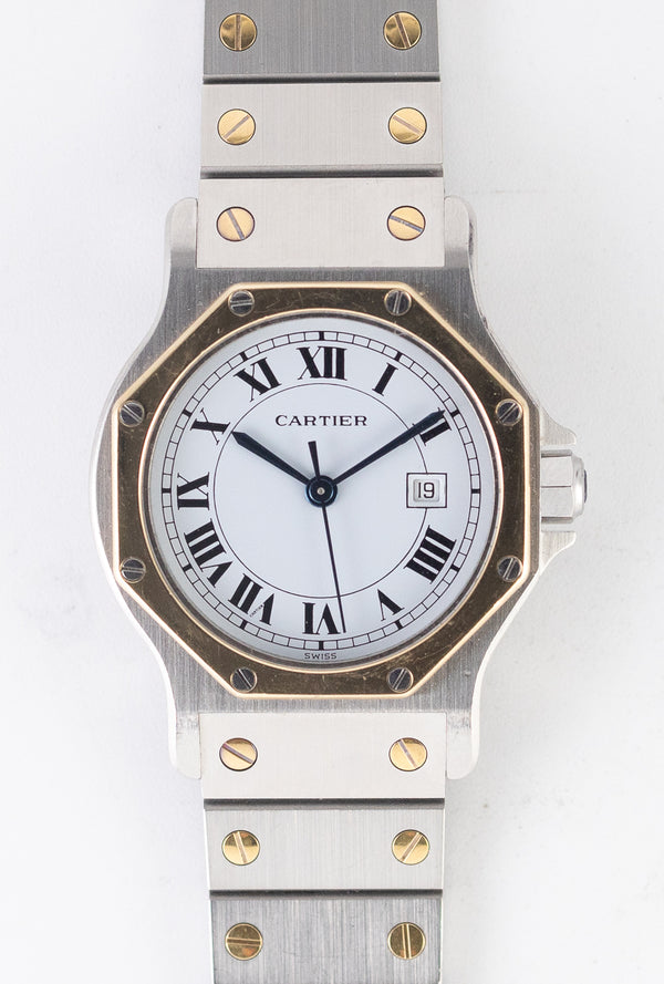 CARTIER LM SANTOS OCTAGON Ref.2966