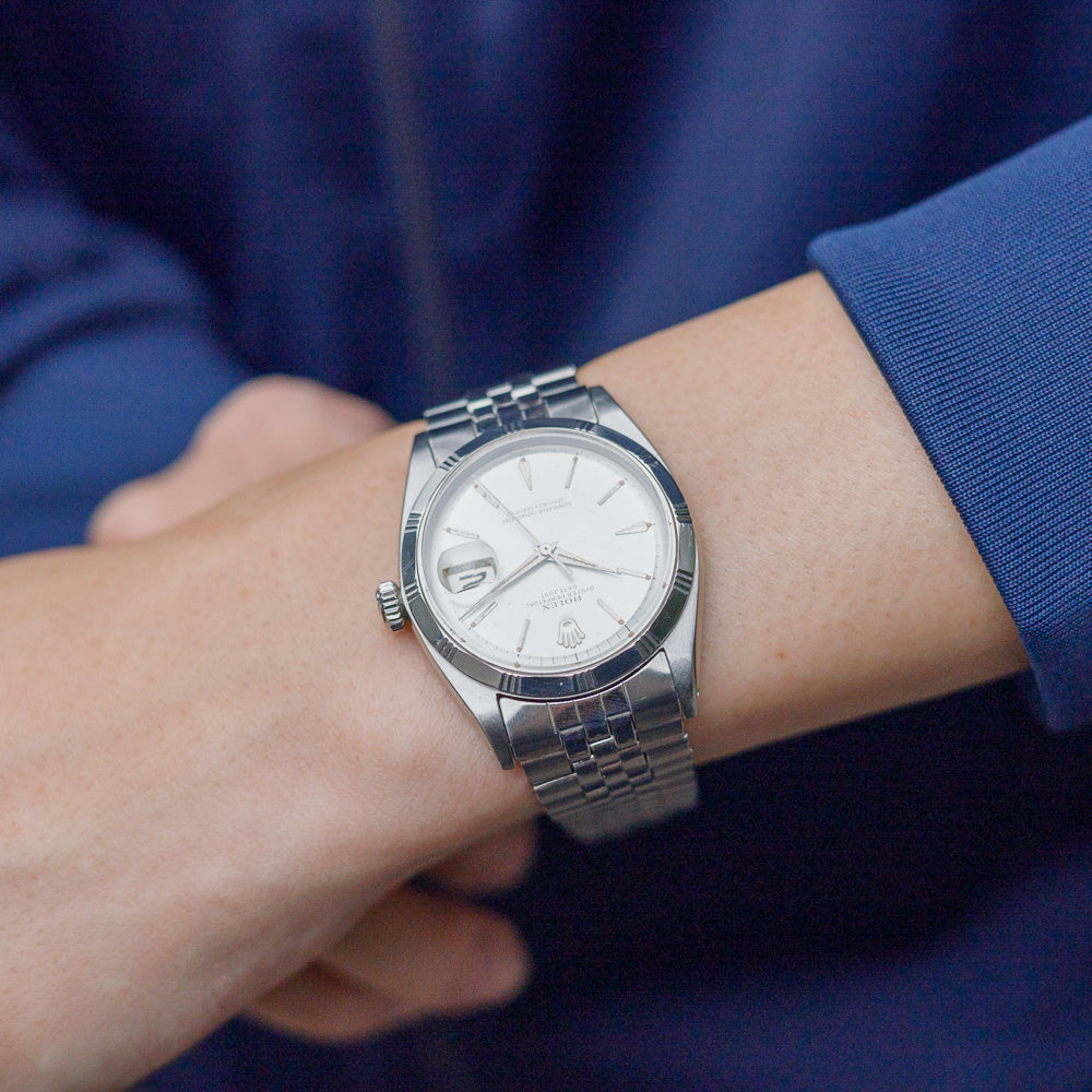 ROLEX DATEJUST Ref.1603 Bamboo Bezel – TIMEANAGRAM