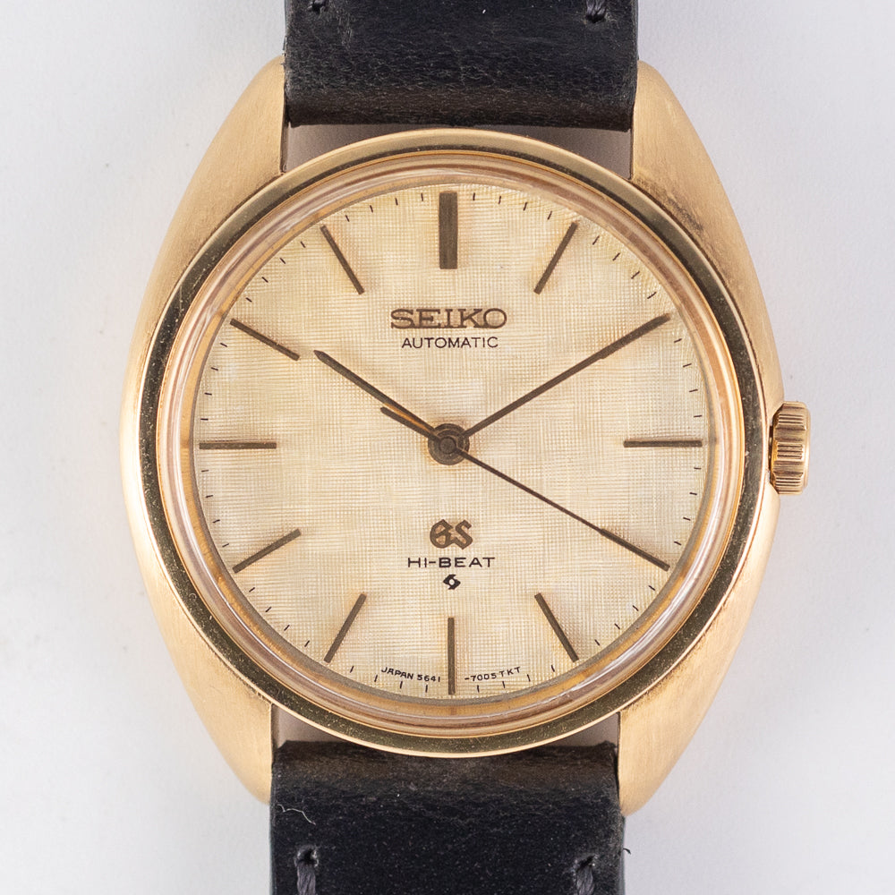 GRAND SEIKO Ref.5645-7005 18k yellow gold – TIMEANAGRAM