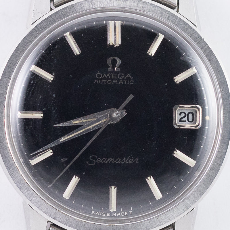 OMEGA Seamaster Ref.166.003 Black Gilt Dial