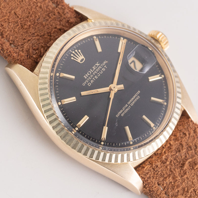 ROLEX DATEJUST Ref.1601 18K Yellow Gold