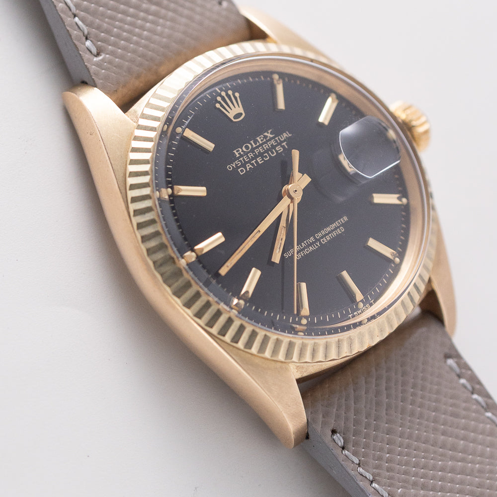 ROLEX DATEJUST Ref.1601 18K Yellow Gold