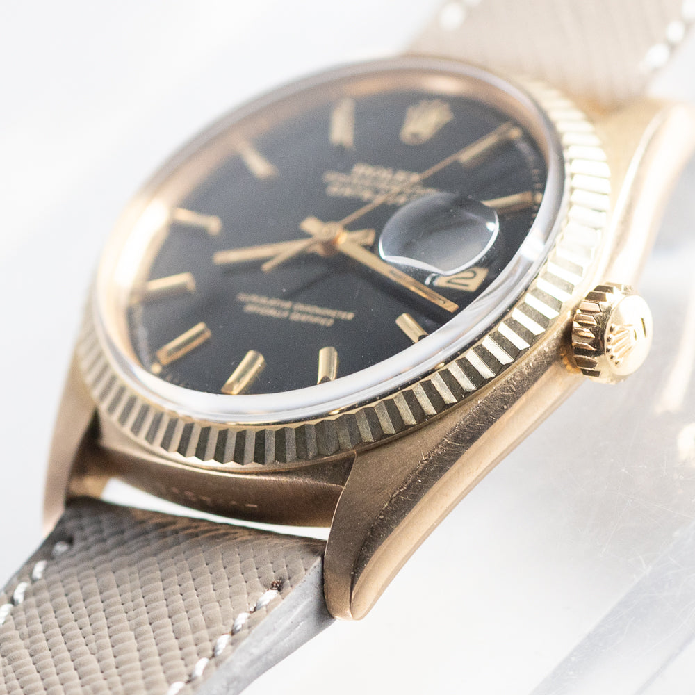 ROLEX DATEJUST Ref.1601 18K Yellow Gold – TIMEANAGRAM