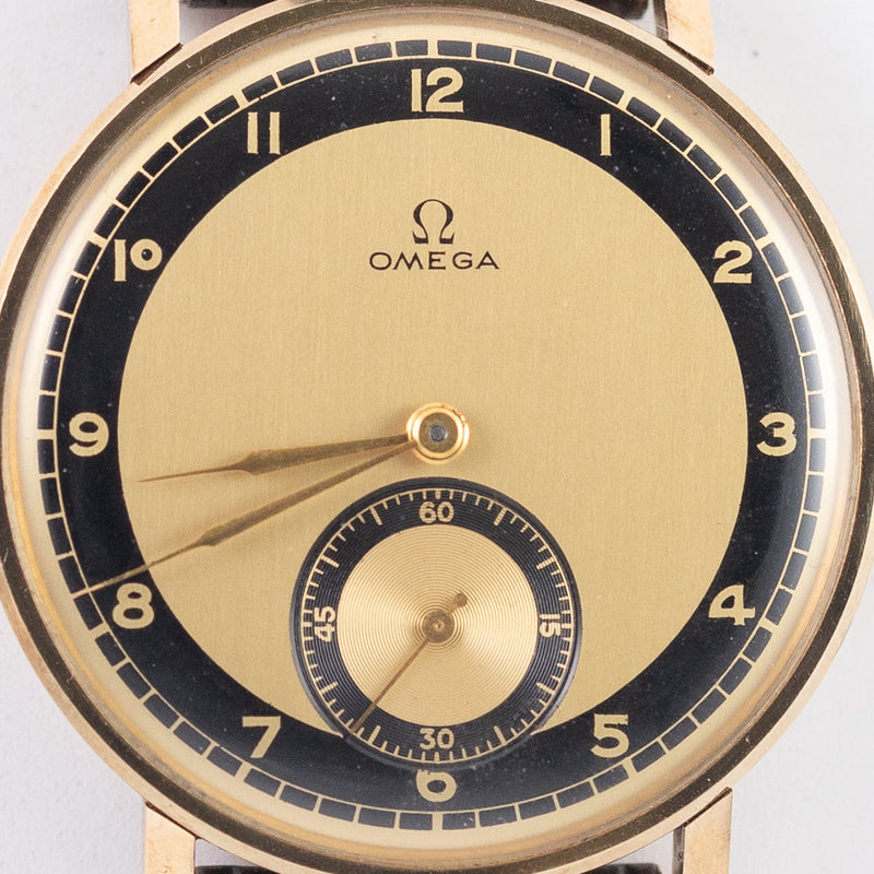 OMEGA Ref.OT2180 Oversize 38mm 14K Yellow Gold Double case