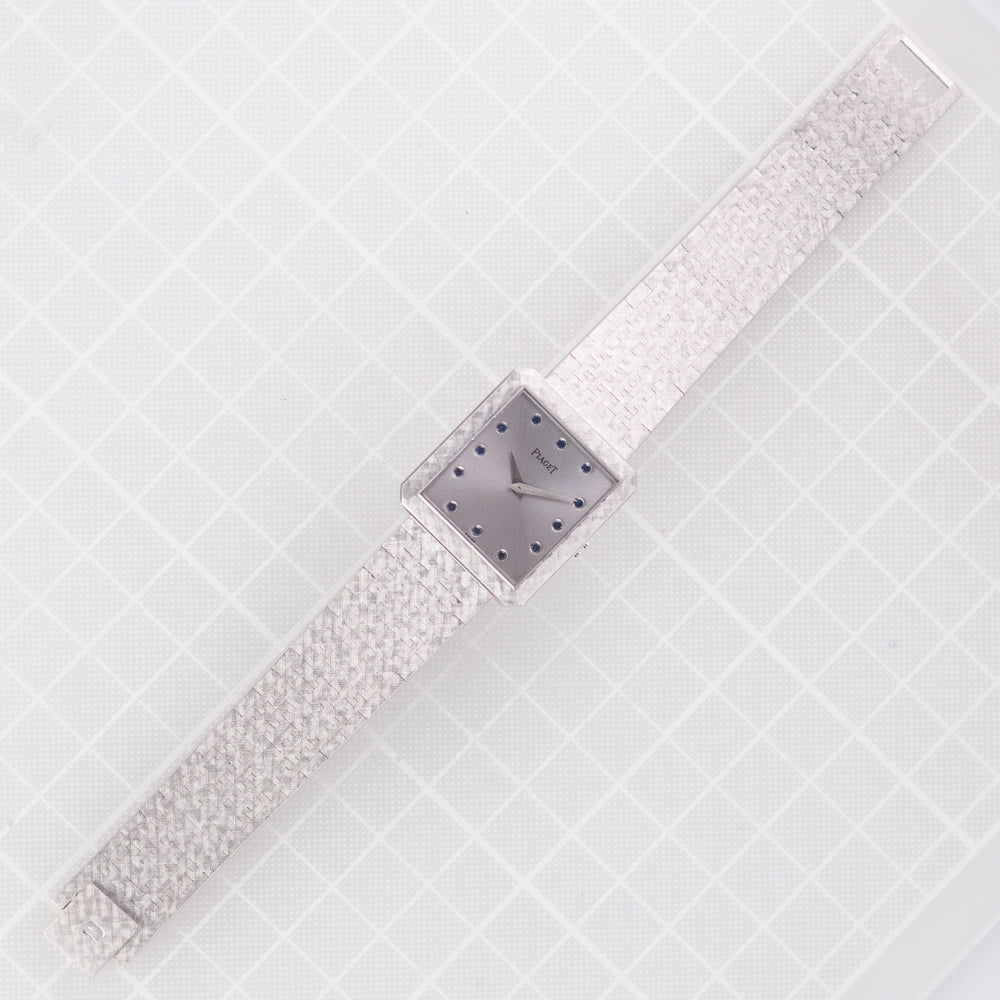 PIAGET REF.91542 A3N Tank Blue Sapphire Markers with BOX