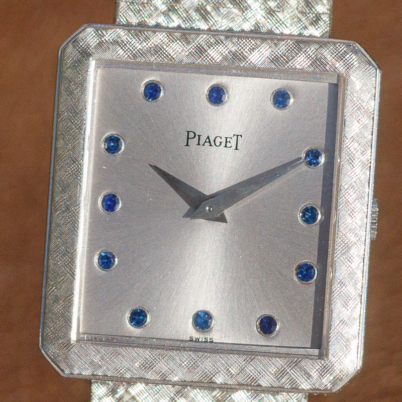 PIAGET REF.91542 A3N Tank Blue Sapphire Markers