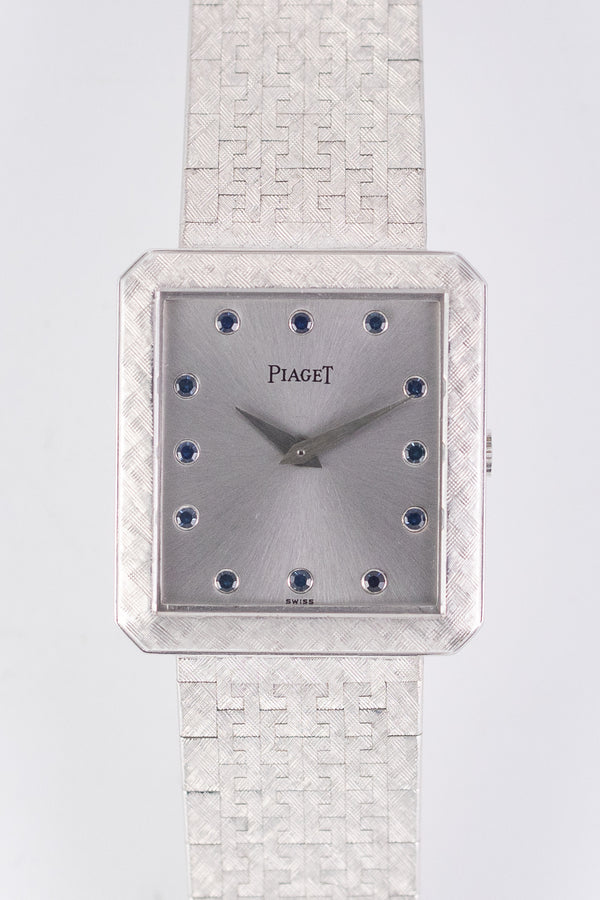 PIAGET REF.91542 A3N Tank Blue Sapphire Markers