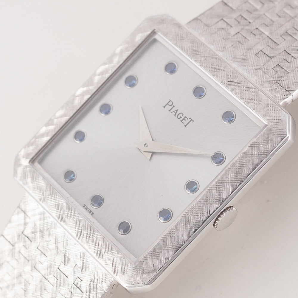 PIAGET REF.91542 A3N Tank Blue Sapphire Markers with BOX