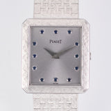 PIAGET REF.91542 A3N Tank Blue Sapphire Markers