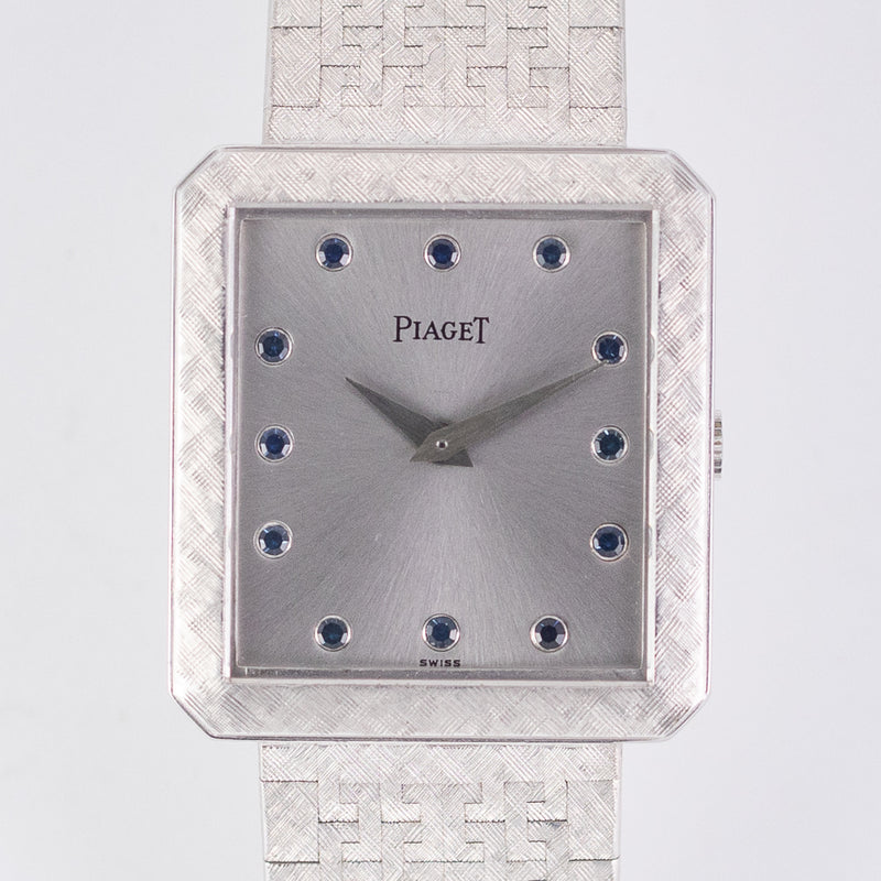 PIAGET REF.91542 A3N Tank Blue Sapphire Markers