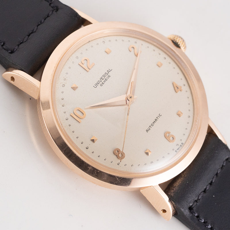 UNIVERSAL GENEVE Jumbo Ref.10208 18K Rose Gold