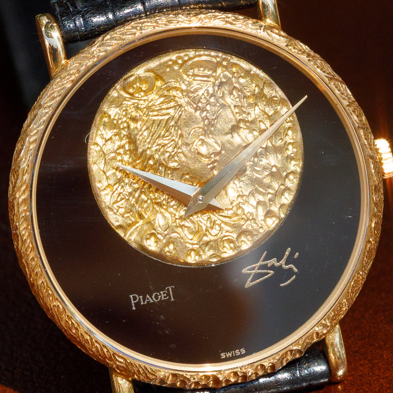 PIAGET REF.9025 Dali D'or ONYX DIAL NEW OLD STOCK