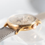 RECORD Valjoux 88 Triple Calendar Moon Phase Chronograph in 18K Rose Gold