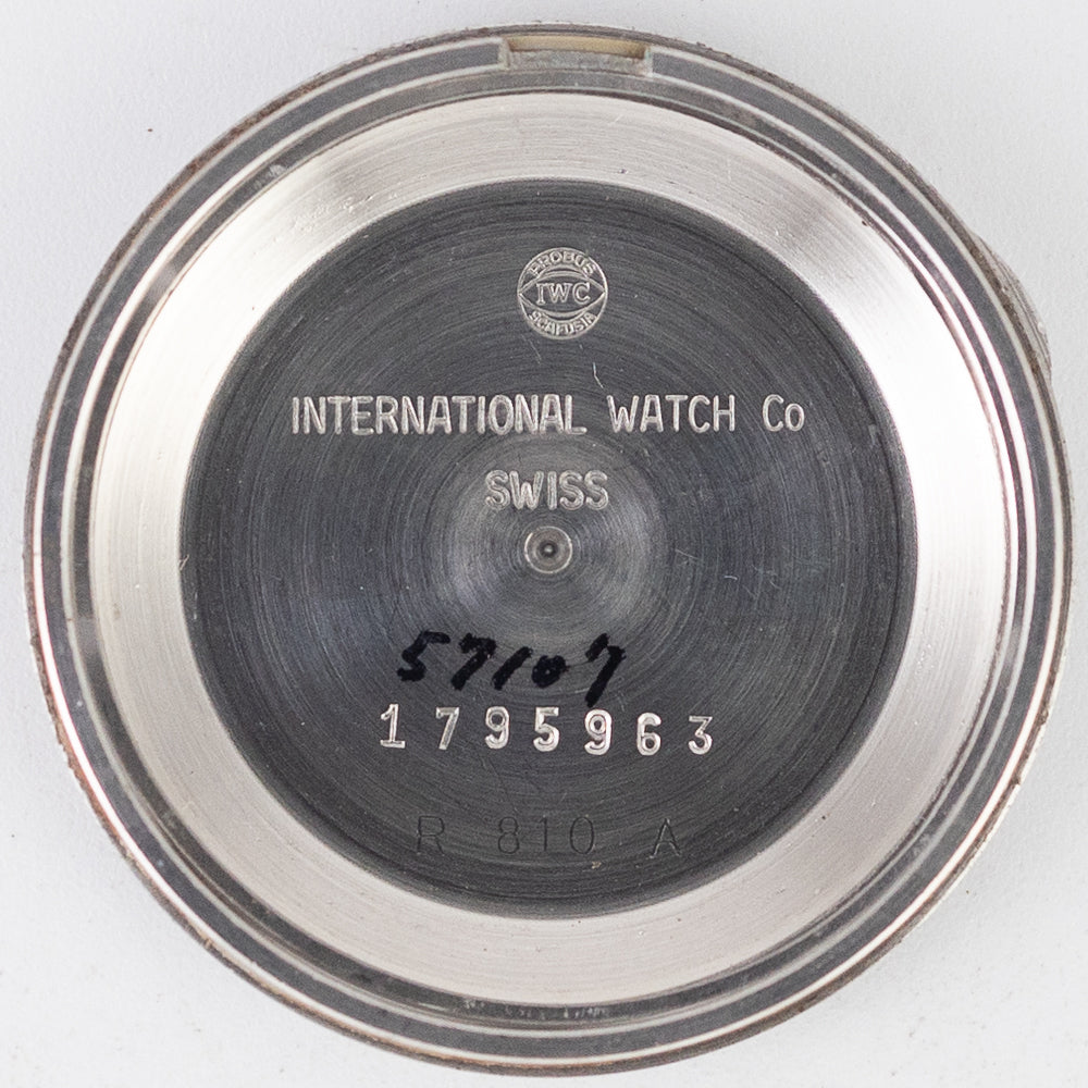IWC Ref.R810A  Dark GRAY DIAL