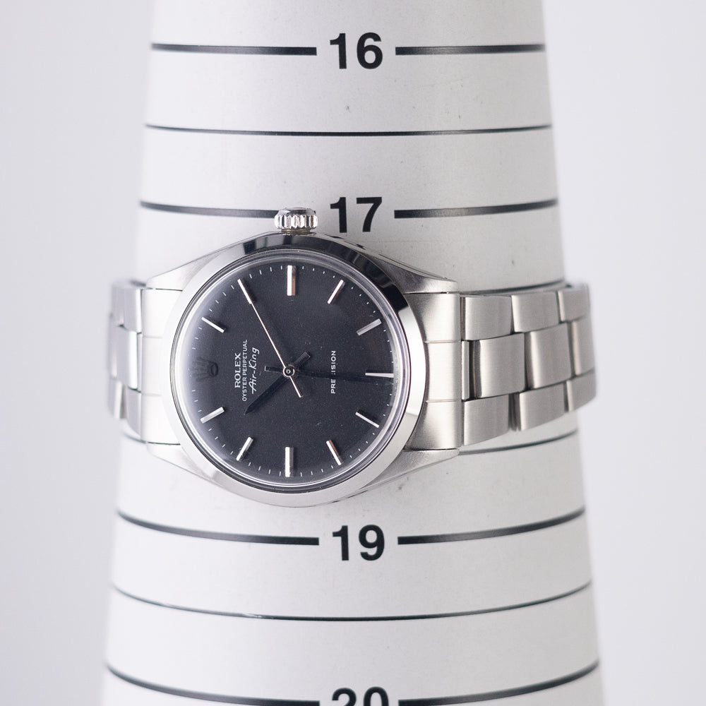 ROLEX Air-King Ref.5500 Black Matte No Luminous