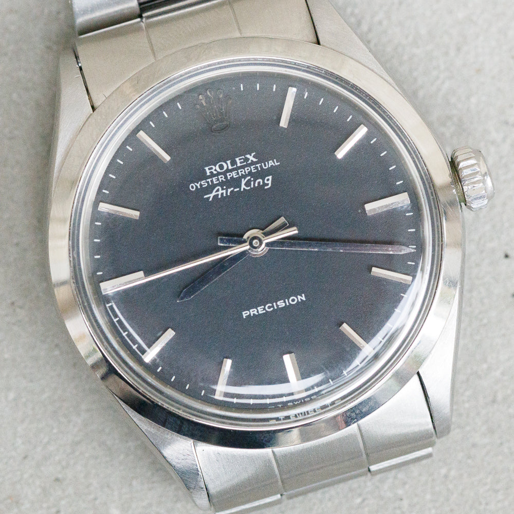 ROLEX Air-King Ref.5500 Black Matte No Luminous