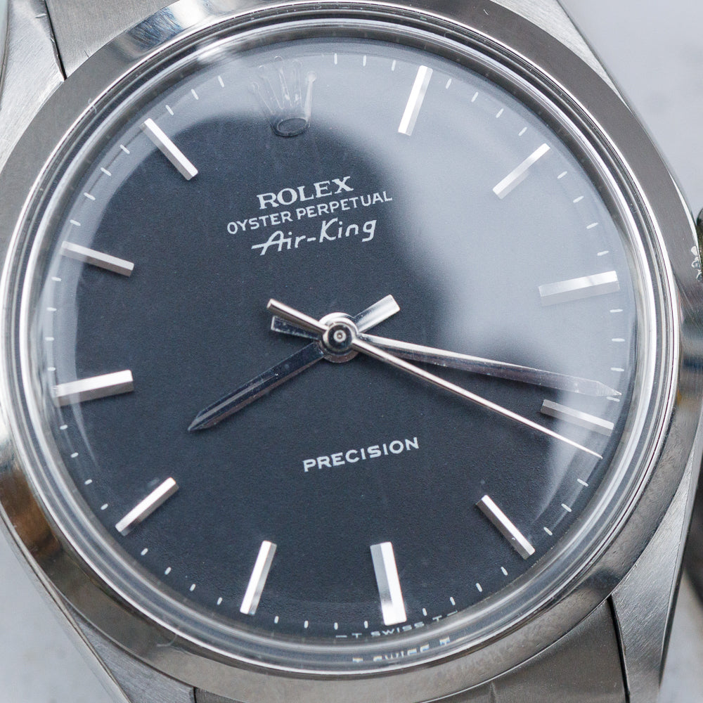 ROLEX Air-King Ref.5500 Black Matte No Luminous