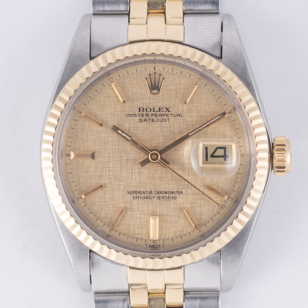 ROLEX DATEJUST Ref.1601 Linen