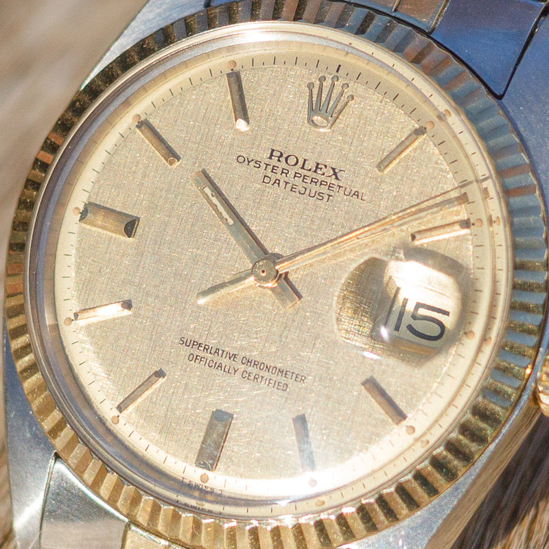 ROLEX DATEJUST Ref.1601 Linen