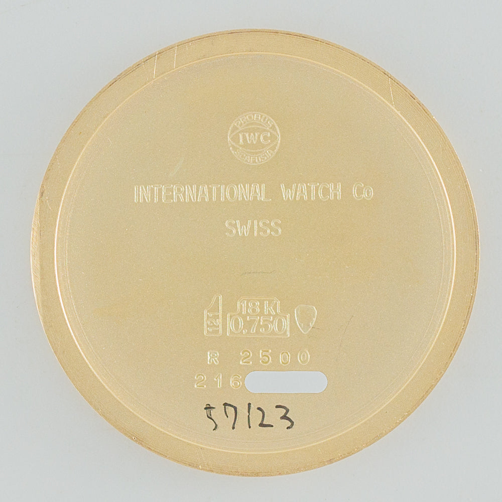 IWC Ref.R2500 Cal.423 18K Yellow Gold