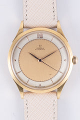 OMEGA Ref.2582 Two Tone Copper Dial 18K Yellow Gold Bumper