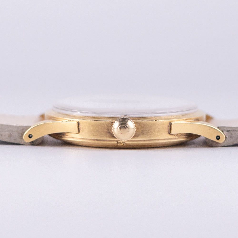 OMEGA Ref.2582 Two Tone Copper Dial 18K Yellow Gold Bumper