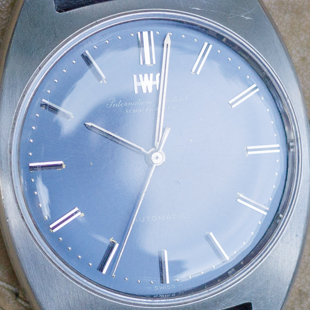 IWC Ref.1828 Blue Dial No Date – TIMEANAGRAM