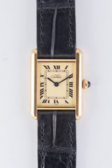 CARTIER SM MUST DE TANK REF.5057001 with Box