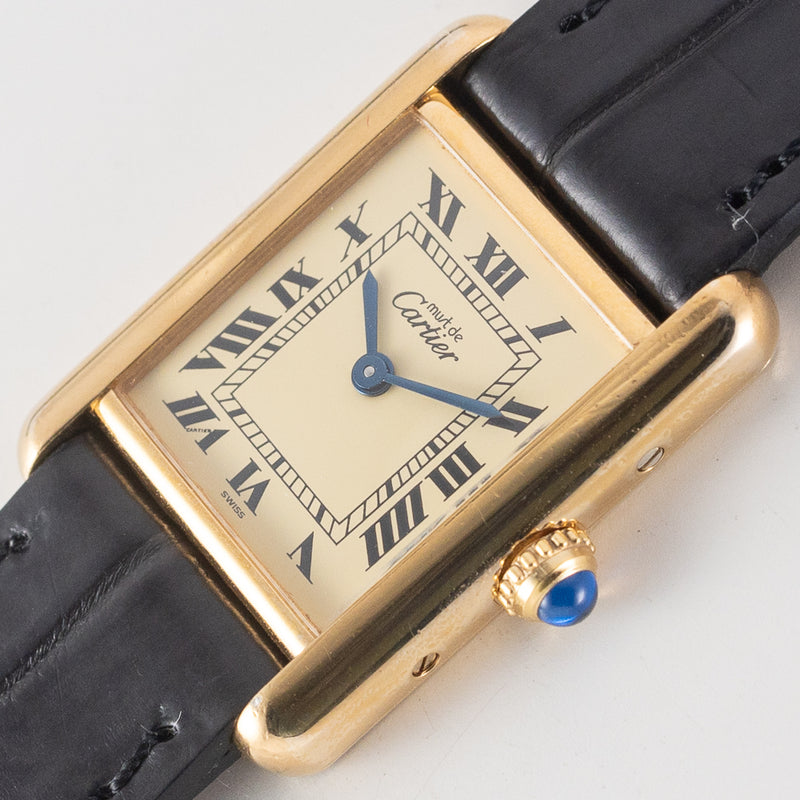 CARTIER SM MUST DE TANK REF.5057001 with Box