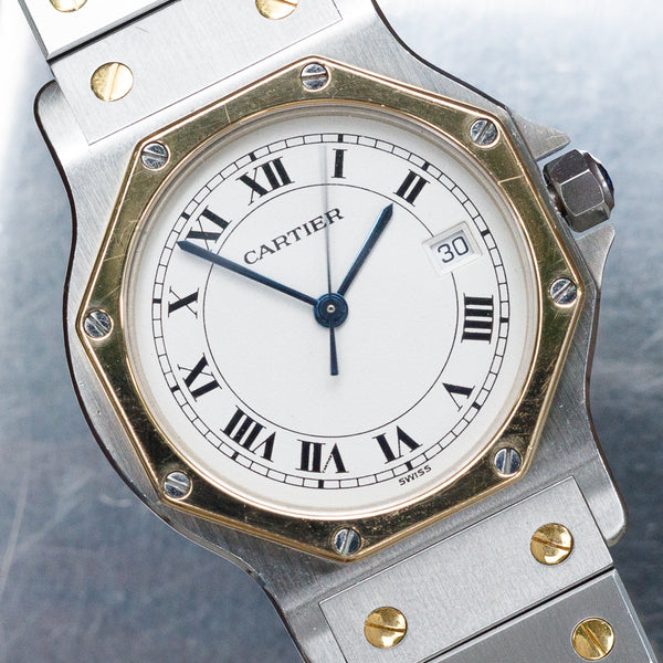 CARTIER LM SANTOS OCTAGON REF.25916