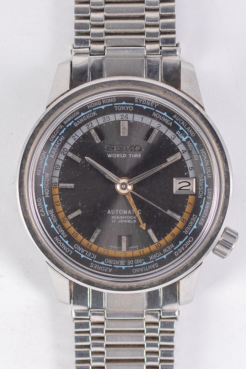 SEIKO WORLD TIME REF.6217-7000 NEW OLD STOCK