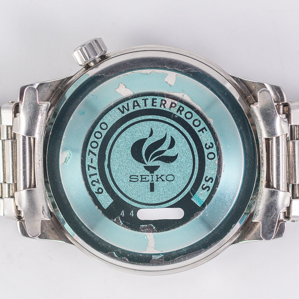 ずっこページ SEIKO WORLD TIME REF.6217-7000 NEW OLD STOCK