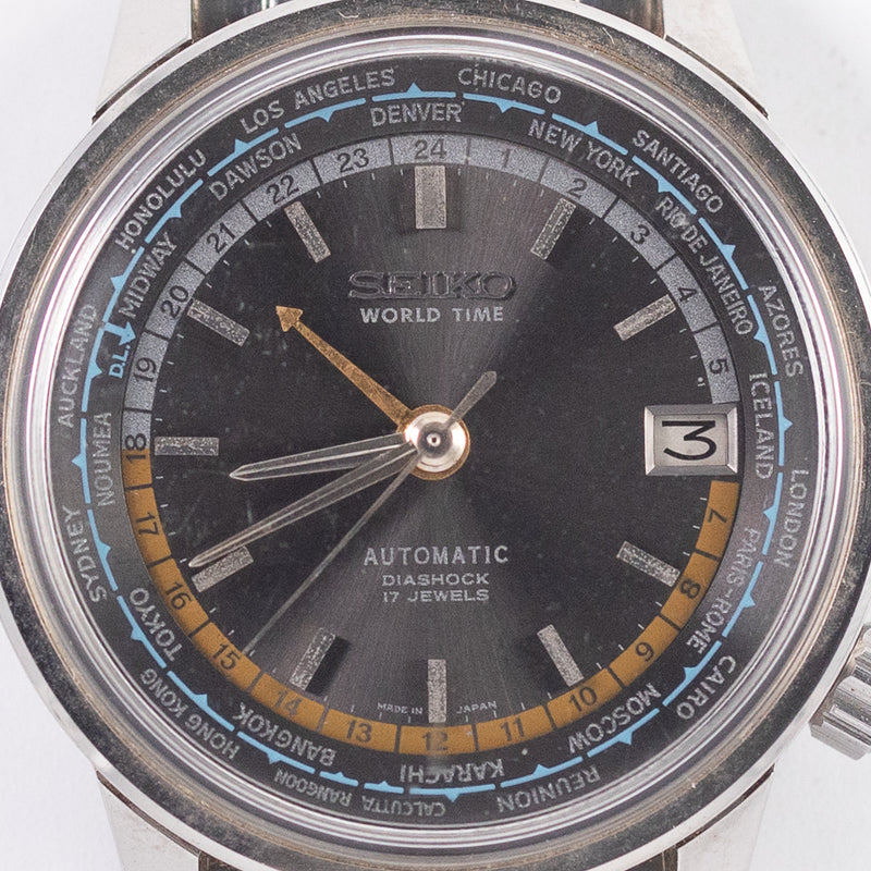 SEIKO WORLD TIME REF.6217-7000 NEW OLD STOCK