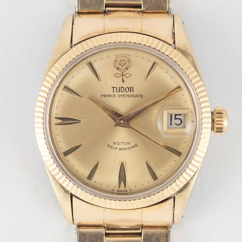 TUDOR OYSTER PRINCE Ref.7964 with Ref.6635 Elastic Bracelet