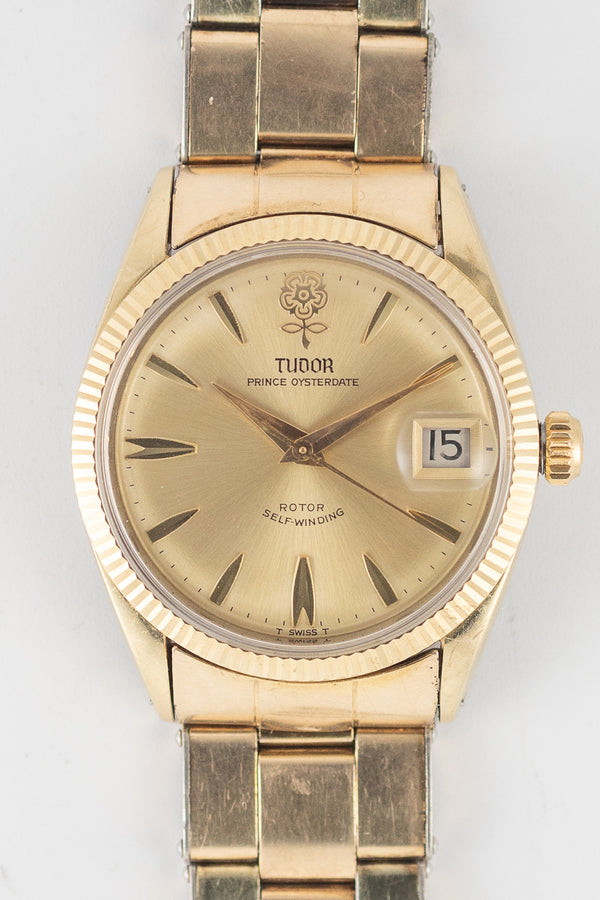 TUDOR OYSTER PRINCE Ref.7964 with Ref.6635 Elastic Bracelet