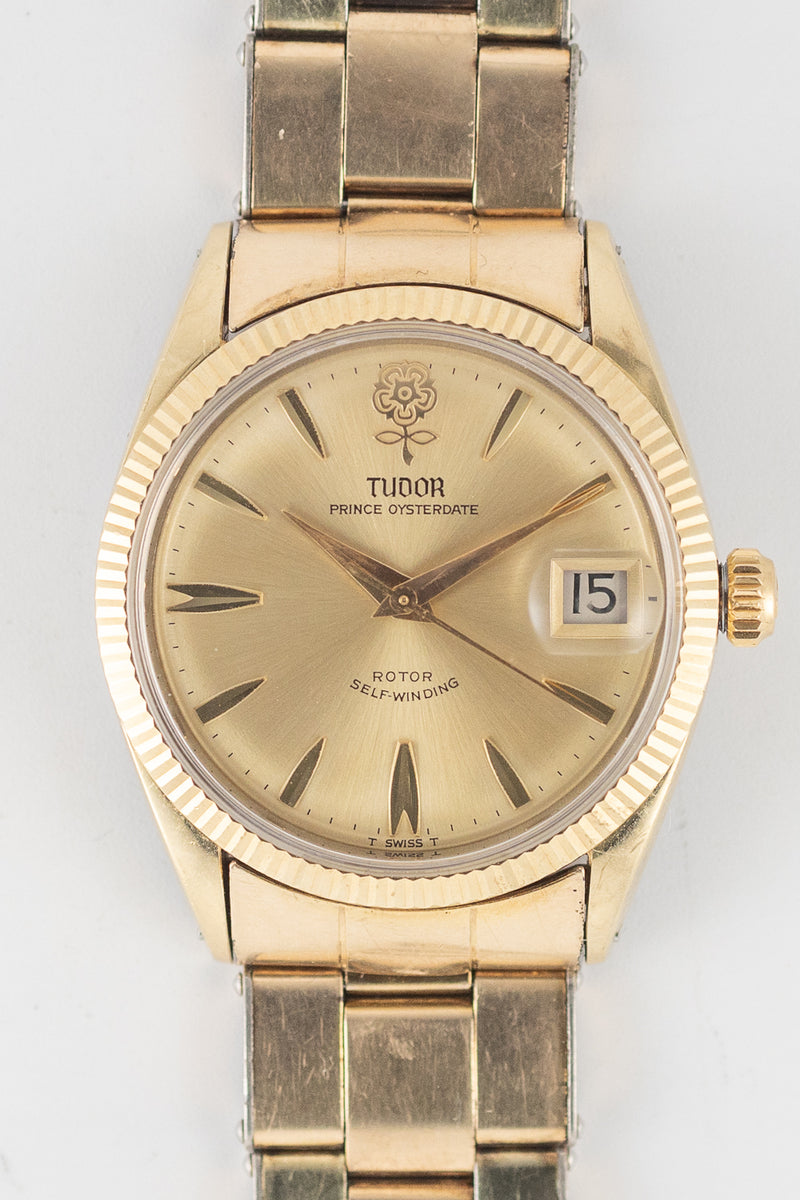 TUDOR OYSTER PRINCE Ref.7964 with Ref.6635 Elastic Bracelet