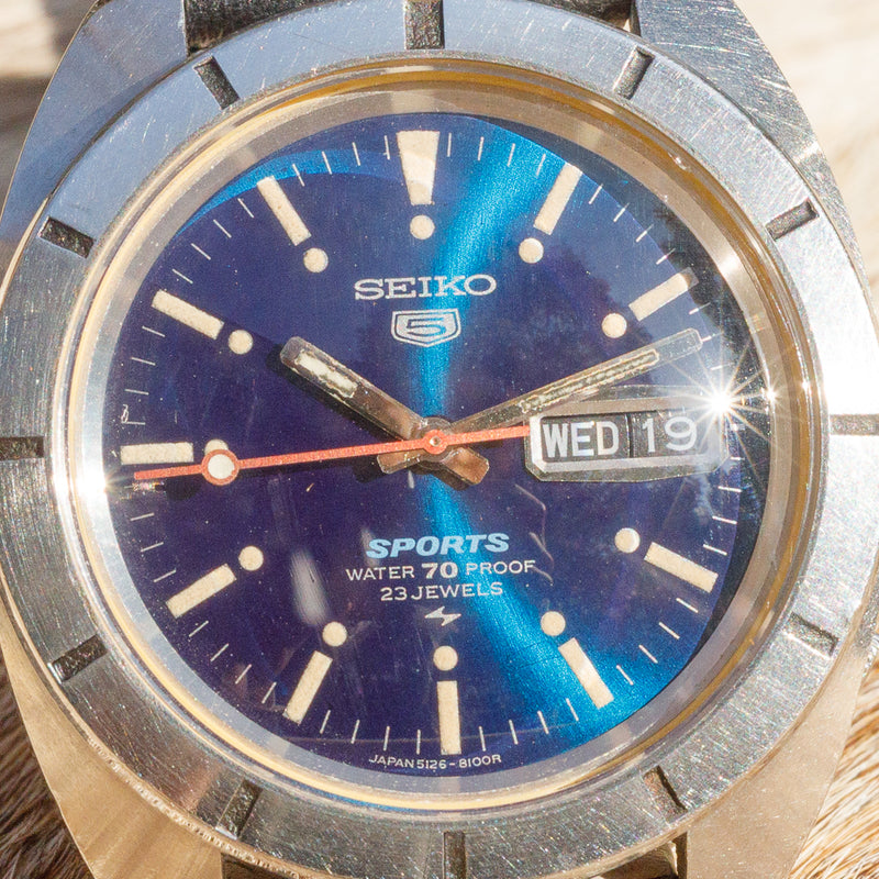 SEIKO Ref.5126-8100 5 Sports Deep Blue